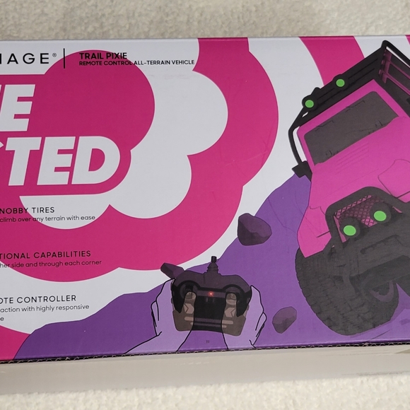 Sharper Image Trail Pixie Remote Control All-Terrain Vehicle Brand New Pink - Picture 6 of 8